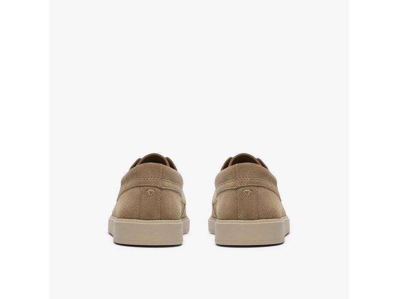 Clarks - Lockford Boat Dark Sand Suede - Beige 