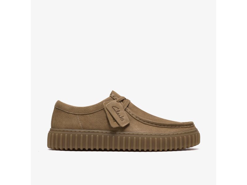 Clarks - Torhill Lo Dark Sand Lea - Braun 