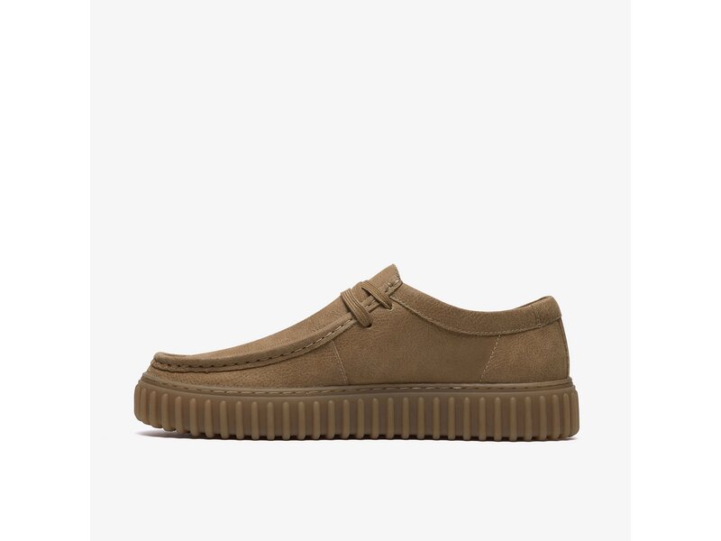 Clarks - Torhill Lo Dark Sand Lea - Braun 