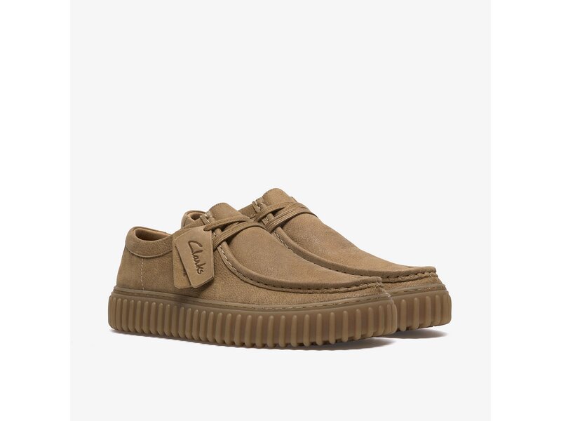 Clarks - Torhill Lo Dark Sand Lea - Braun 