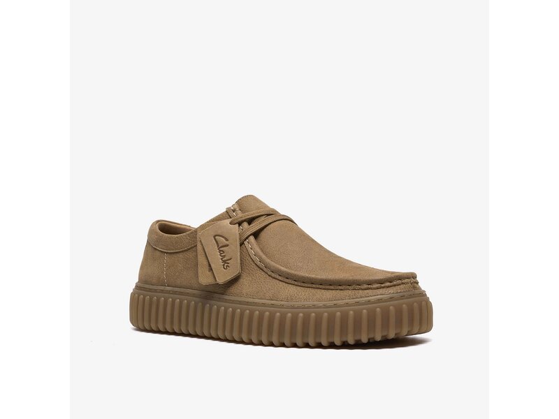 Clarks - Torhill Lo Dark Sand Lea - Braun 
