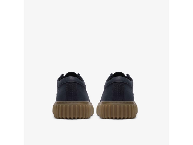 Clarks - Torhill Lo Navy Leather - Blau 