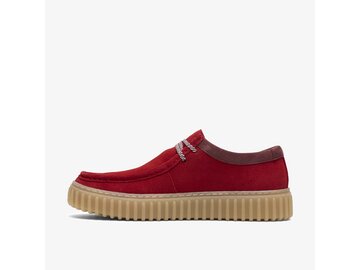 Clarks - Torhill Lo Red Suede - Rot