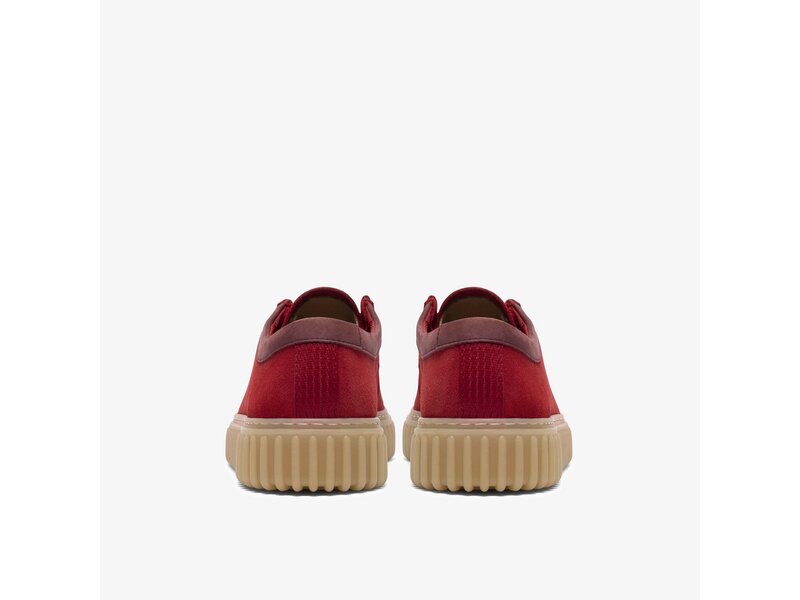 Clarks - Torhill Lo Red Suede - Rot 