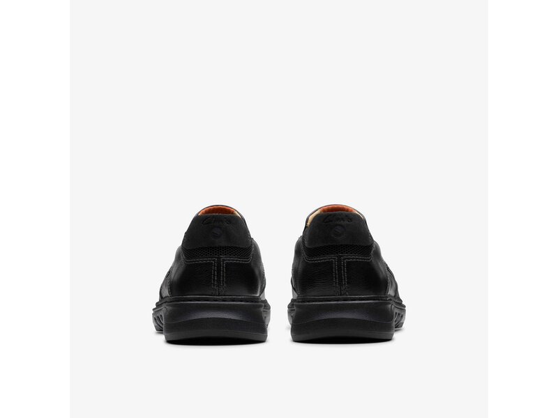 Clarks - Un Briley Step Black Leather - Schwarz 