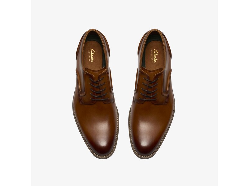 Clarks - CraftRemi Lace Tan Leather - Braun 