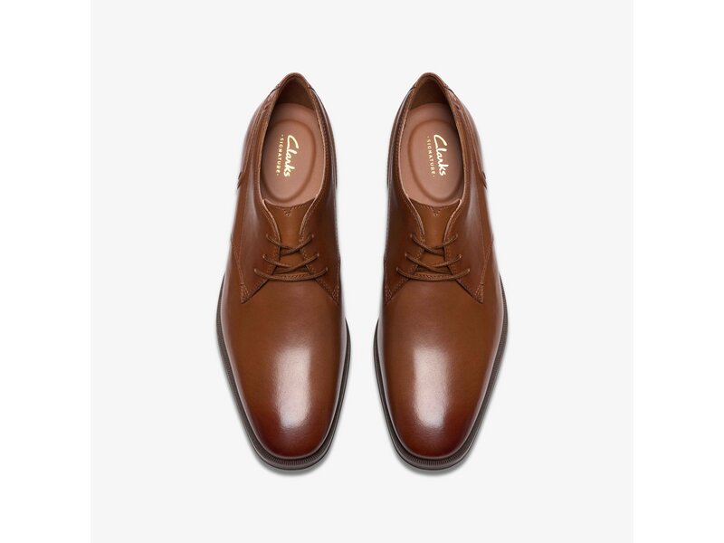 Clarks - Paulton Lace Tan - Braun 