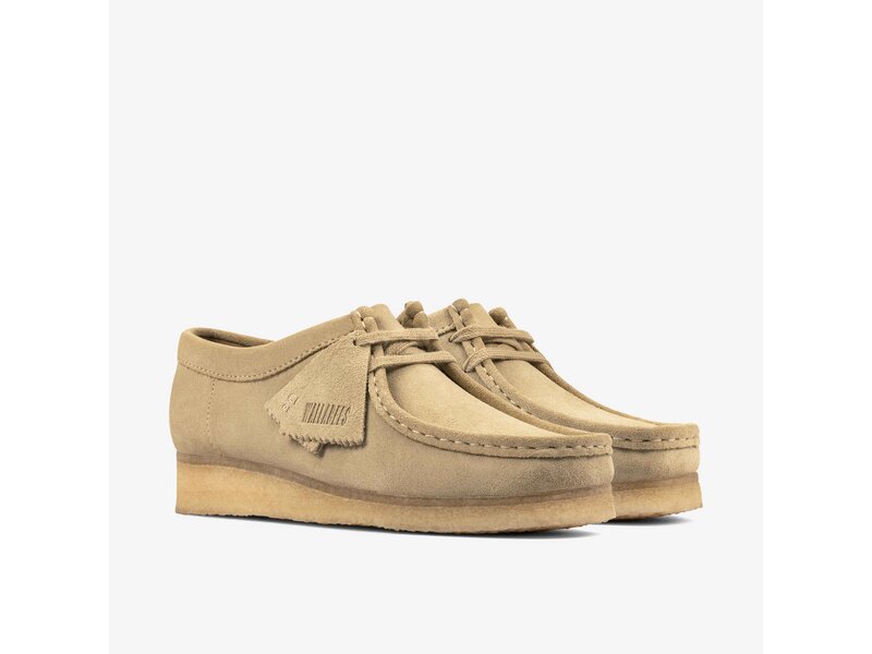 Clarks - Wallabee. Maple Suede - Beige 