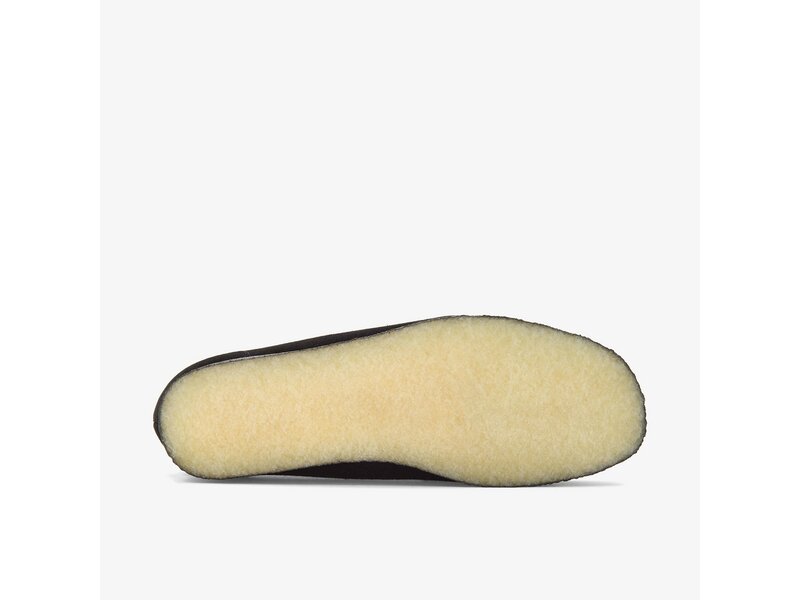 Clarks - Wallabee. Black Sde - Schwarz 