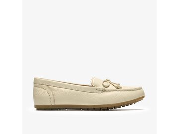 Clarks - Elliotte Sail Cream Leather - Beige