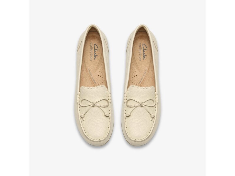 Clarks - Elliotte Sail Cream Leather - Beige 