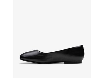 Clarks - Livia Lily Black Leather - Schwarz