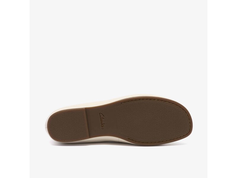 Clarks - Livia Lily Cream Leather - Beige 