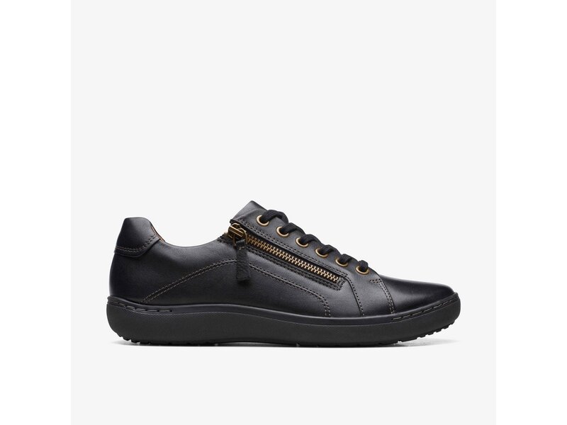 Clarks - Nalle Lace Black/Black - Schwarz 