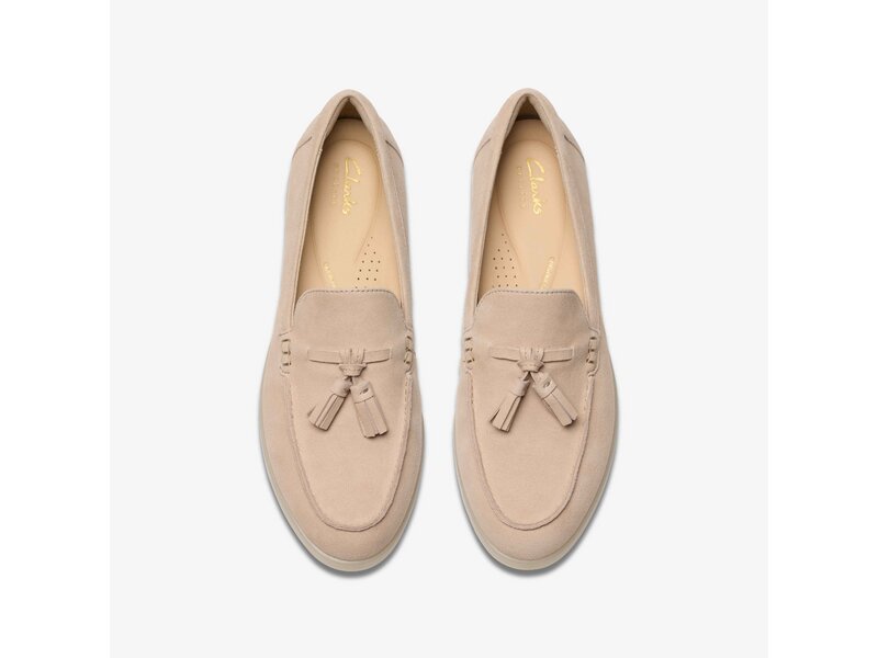 Clarks - Narini Edge Sand Suede - Beige 