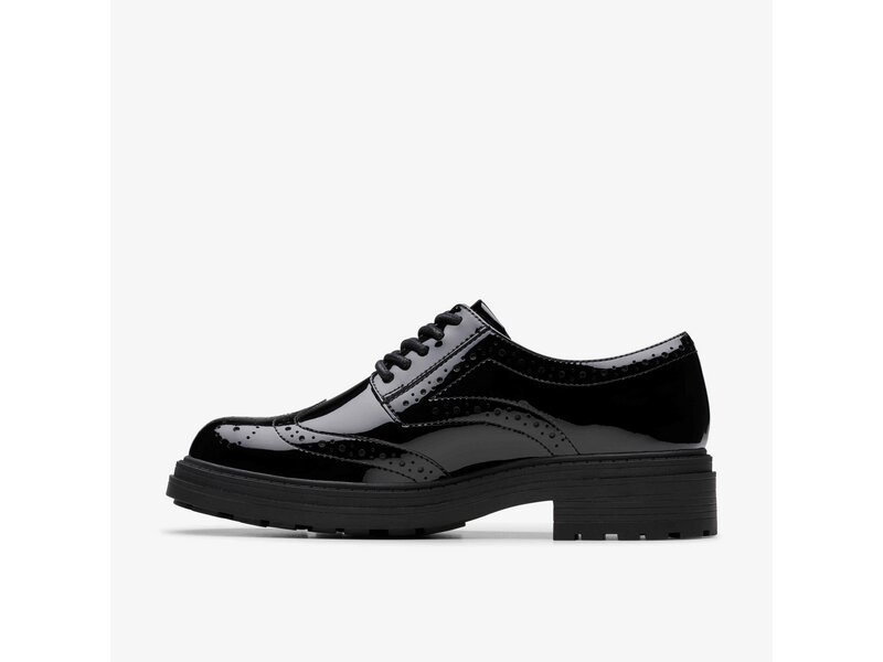Clarks - Orinoco3 Derby Black Pat - Schwarz 