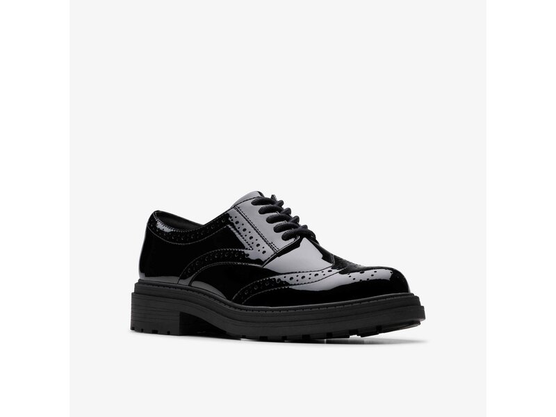 Clarks - Orinoco3 Derby Black Pat - Schwarz 