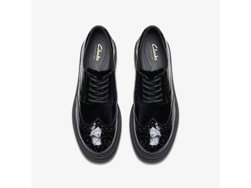 Clarks - Orinoco3 Derby Black Pat - Schwarz 