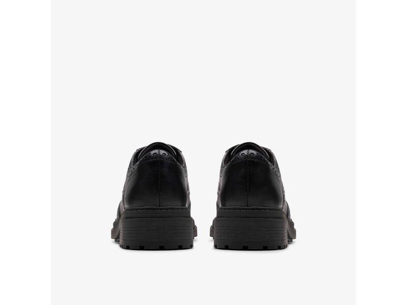 Clarks - Orinoco3 Derby Black Leather - Schwarz 