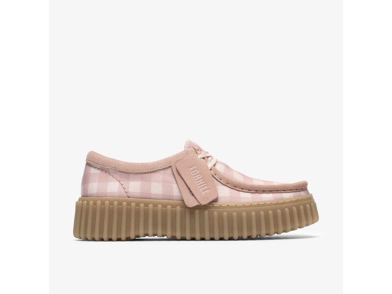 Clarks - Torhill Bee Light Pink Txt - Rot 