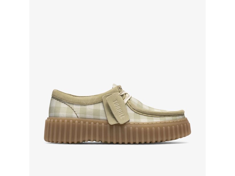 Clarks - Torhill Bee Sage Textile - Gr&uuml;n 