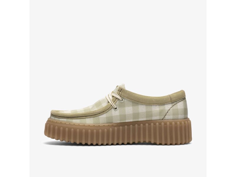 Clarks - Torhill Bee Sage Textile - Gr&uuml;n 