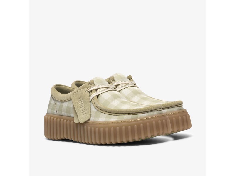 Clarks - Torhill Bee Sage Textile - Gr&uuml;n 