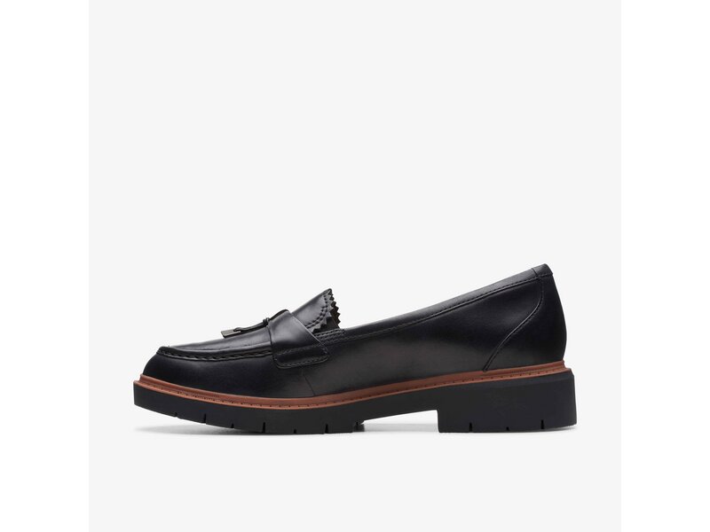 Clarks - Westlynn Bella Black Leather - Schwarz 