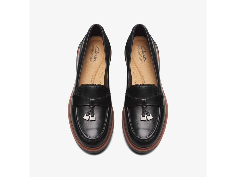 Clarks - Westlynn Bella Black Leather - Schwarz 