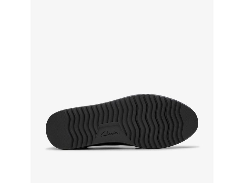 Clarks - Zylah May Black Leather - Schwarz 