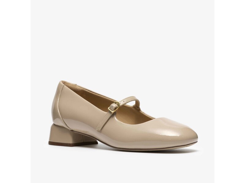 Clarks - Daiss30 Bar Beige Patent - Beige 