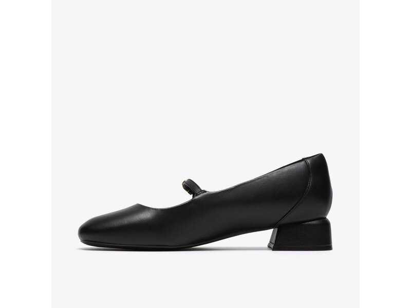 Clarks - Daiss30 Bar Black Leather - Schwarz 
