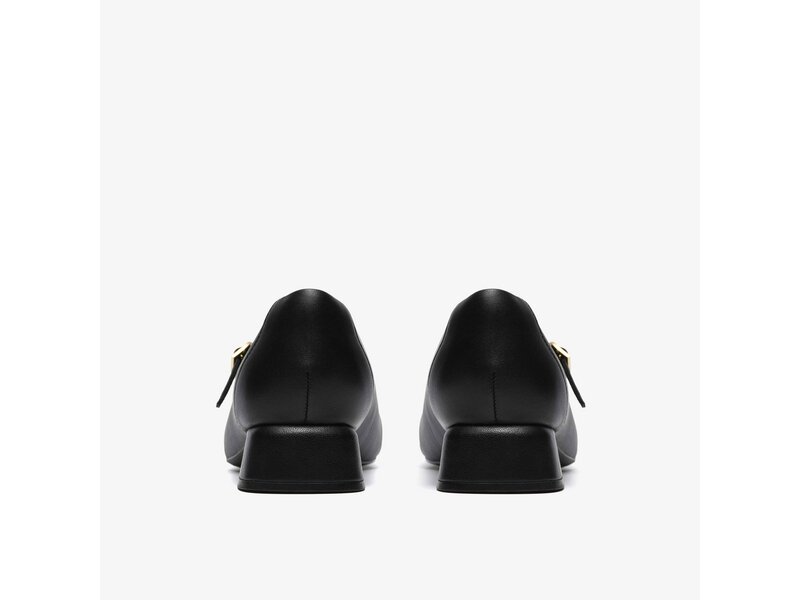Clarks - Daiss30 Bar Black Leather - Schwarz 