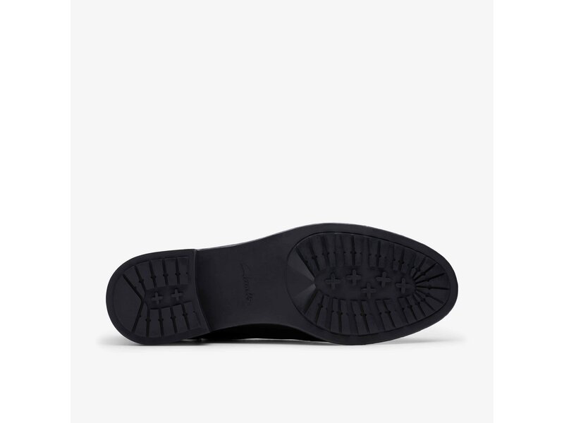 Clarks - Havisham Edge Black Leather - Schwarz 