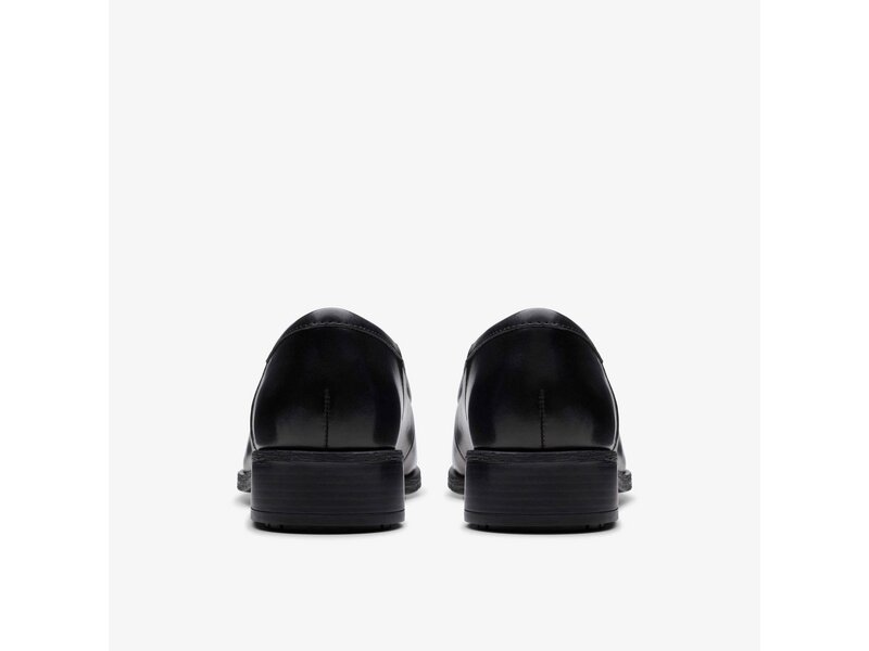 Clarks - Havisham Edge Black Leather - Schwarz 