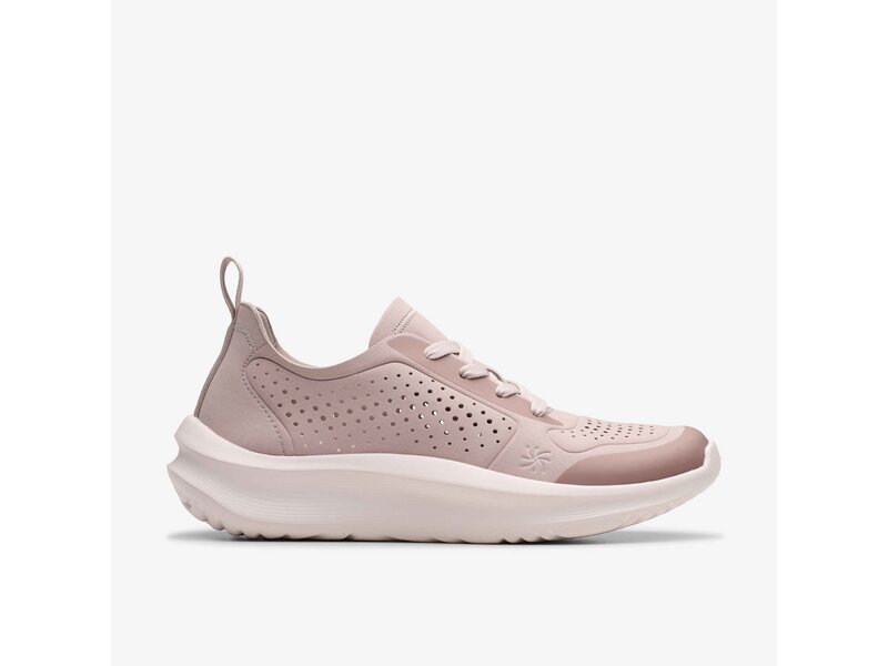 Clarks - Solevana Tie Mauve Combi - Rot 