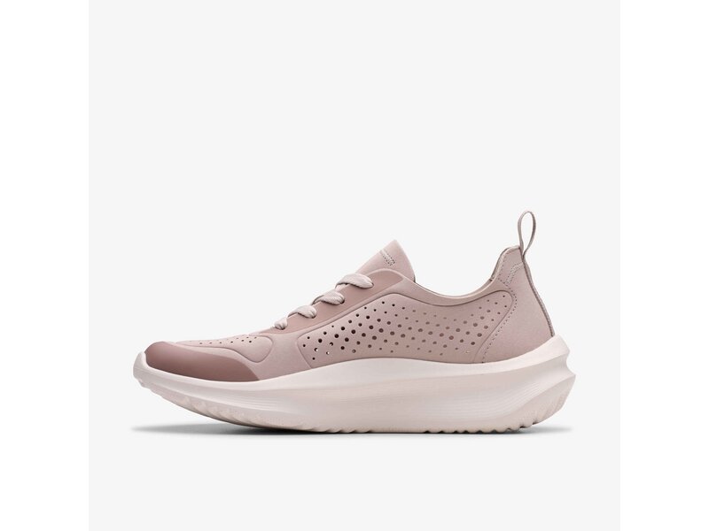 Clarks - Solevana Tie Mauve Combi - Rot 