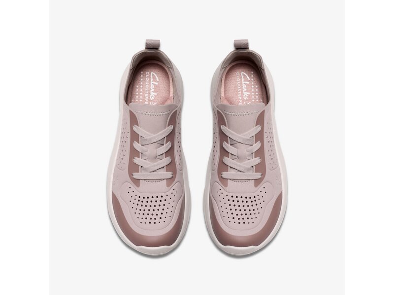 Clarks - Solevana Tie Mauve Combi - Rot 