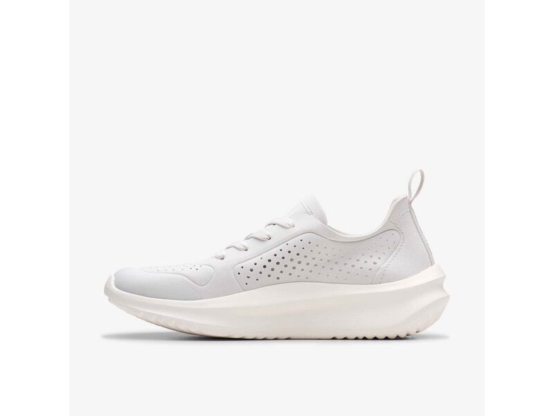 Clarks - Solevana Tie Off White - Wei&szlig; 