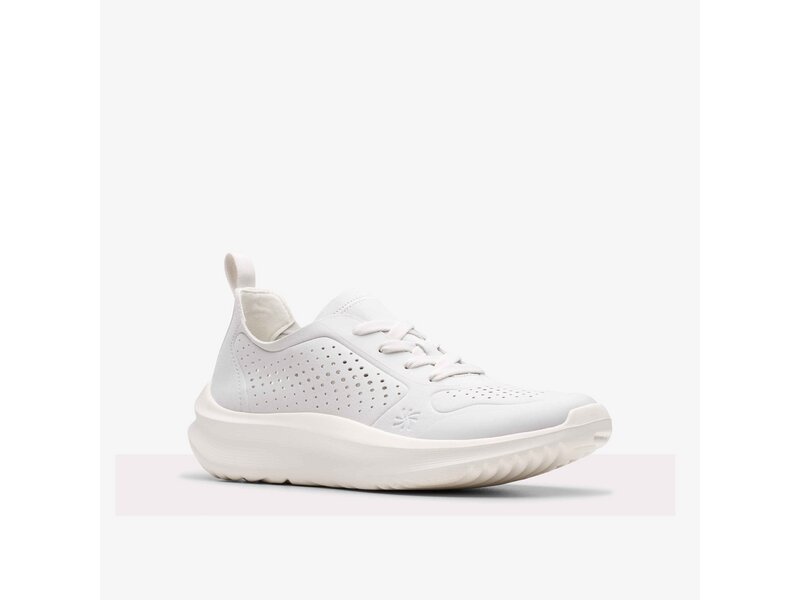 Clarks - Solevana Tie Off White - Wei&szlig; 