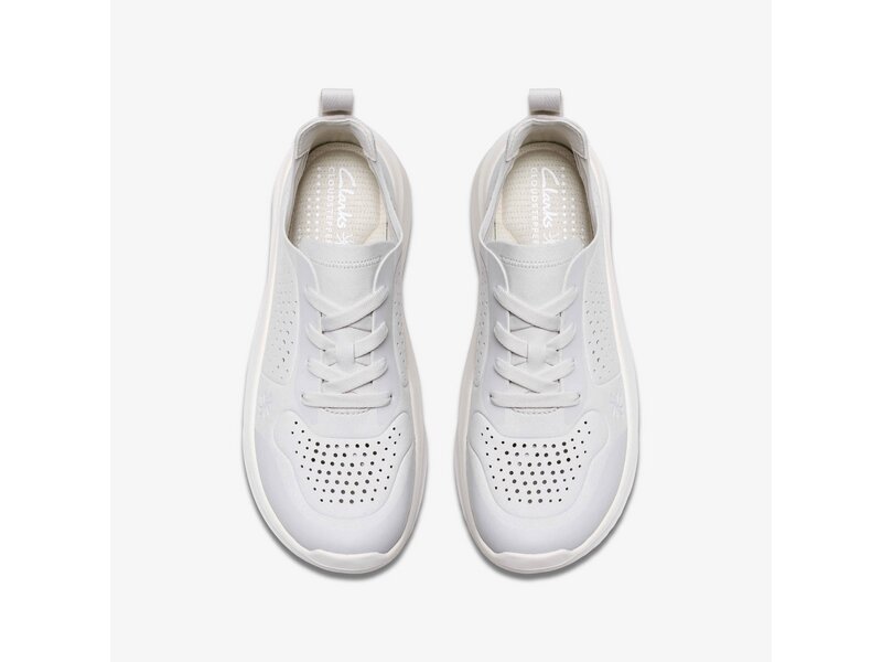 Clarks - Solevana Tie Off White - Wei&szlig; 