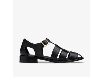 Clarks - Hana Sun Black Leather - Schwarz