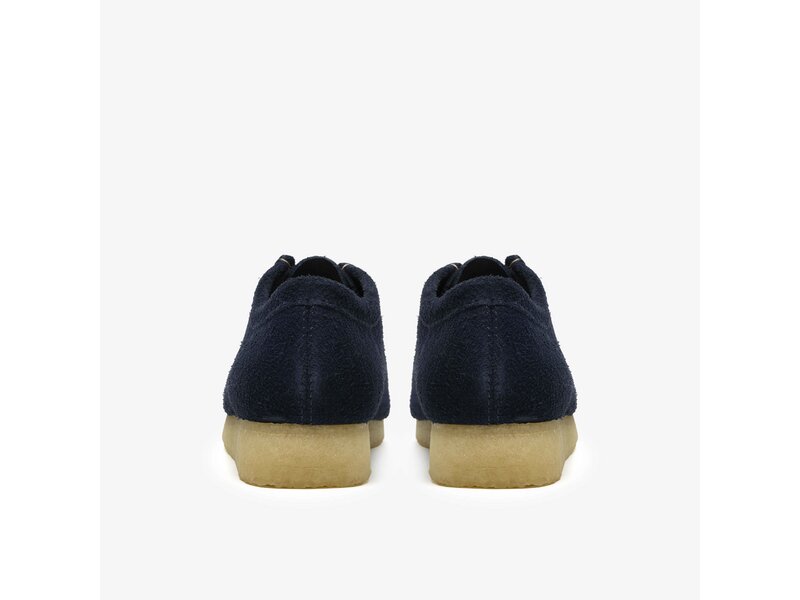 Clarks - Wallabee Navy Suede - Blau 