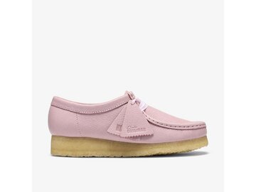 Clarks - Wallabee. Baby Pink Lea - Rosa