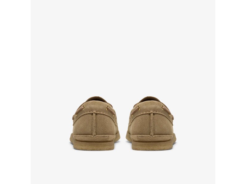 Clarks - Godney Boat. Maple Suede - Beige 
