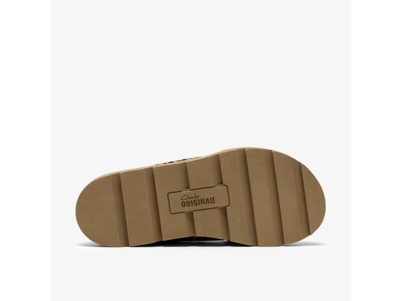 Clarks - Meare Cross Leopard Print - Braun 