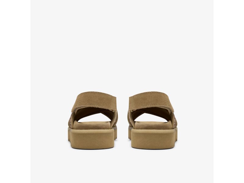 Clarks - Meare Cross Leopard Print - Braun 
