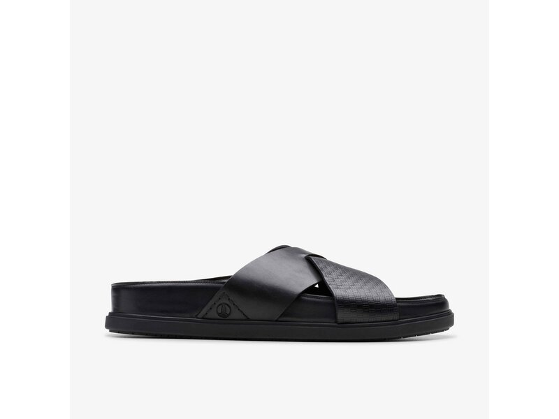 Clarks - Torford Cross Black Leather - Schwarz 