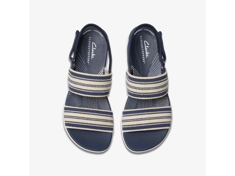 Clarks - Arla Stroll Navy Multi - Blau 