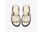 Clarks - Aristella West Cream Leather - Beige 